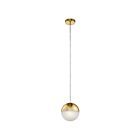 Kichler 83854CGWH 1-Light Champagne Gold 17W LED Pendant