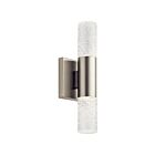 Kichler 83918 2-Lights Brushed Nickel LED Wall Sconce