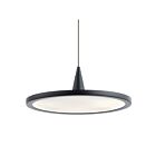 Kichler 83962MBK 1-Light Matte Black 16.8W LED Pendant