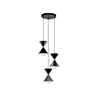 Kichler 84114 3-Lights Matte Black 31.5W LED Pendant