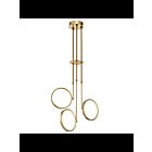 Kichler 84166 3-Lights Champagne Gold LED Multi-Tier Chandelier