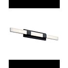 Kichler 84203 1-Light Matte Black 45W LED Linear Vanity Light