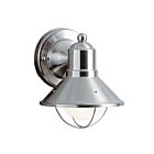 Kichler 9021NI 1-Light Brushed Nickel 60W Outdoor Wall Light
