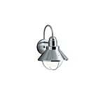 Kichler 9022NI 1-Light Brushed Nickel 100W Outdoor Wall Light
