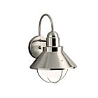 Kichler 9023NI 1-Light Brushed Nickel 150W Outdoor Wall Light
