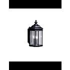 Kichler 9030BK 3-Lights Black 60W Outdoor Wall Light