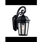 Kichler 9033BKT 1-Light Textured Black 150W Outdoor Wall Light