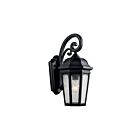 Kichler 9033BKT 1-Light Textured Black 150W Outdoor Wall Light