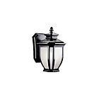 Kichler 9039BK 1-Light Black 60W Outdoor Wall Light