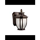 Kichler 9039RZ 1-Light Rubbed Bronze 60W Outdoor Wall Light