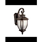Kichler 9040RZ 1-Light Rubbed Bronze 100W Outdoor Wall Light