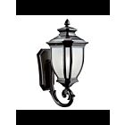 Kichler 9042BK 1-Light Black 150W Outdoor Wall Light