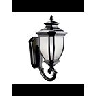 Kichler 9043BK 1-Light Black 200W Outdoor Wall Light