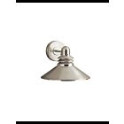 Kichler 9044NI 1-Light Brushed Nickel 150W Outdoor Wall Light
