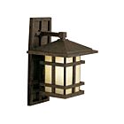 Kichler 9130AGZ 1-Light Aged Bronze 150W Outdoor Wall Light