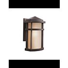 Kichler 9167AZ 1-Light Architectural Bronze 100W Outdoor Wall Light