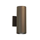 Kichler 9244AZ 2-Lights Architectural Bronze 65W Outdoor Wall Light