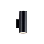 Kichler 9244BK 2-Lights Black 65W Outdoor Wall Light