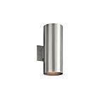 Kichler 9246BA 2-Lights Brushed Aluminum 120W Outdoor Wall Light