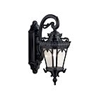 Kichler 9356BKT 1-Light Textured Black 150W Outdoor Wall Light