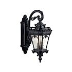 Kichler 9357BKT 2-Lights Textured Black 60W Outdoor Wall Light