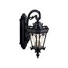 Kichler 9358BKT 3-Lights Textured Black 60W Outdoor Wall Light