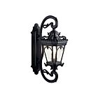 Kichler 9359BKT 4-Lights Textured Black 60W Outdoor Wall Light