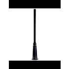 Kichler 9523BKT Textured Black Cast Aluminum Post