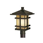 Kichler 9529AGZ 1-Light Aged Bronze 150W Outdoor Post Light
