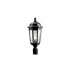 Kichler 9532RZ 1-Light Rubbed Bronze 200W Outdoor Post Light