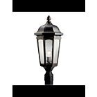 Kichler 9532RZ 1-Light Rubbed Bronze 200W Outdoor Post Light