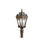 Kichler 9558LD 3-Lights Londonderry 60W Outdoor Post Light