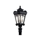 Kichler 9565BKT 4-Lights Textured Black 100W Outdoor Post Light