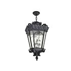 Kichler 9568BKT 8-Lights Textured Black 100W Outdoor Pendant