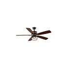 Kichler Clermont 35156 Satin Natural Bronze Ceiling Fan