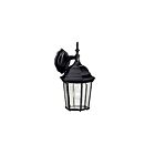 Kichler 9650BK 1-Light Black 100W Outdoor Wall Light