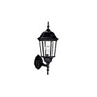 Kichler 9654BK 1-Light Black 150W Outdoor Wall Light