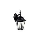 Kichler 9655BK 1-Light Black 100W Outdoor Wall Light