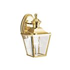 Kichler 9711PB 1-Light Polished Brass 100W Outdoor Wall Light
