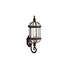 Kichler 9736TZ 1-Light Tannery Bronze 100W Outdoor Wall Light
