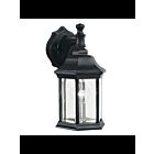 Kichler 9776BK 1-Light Black 100W Outdoor Wall Light