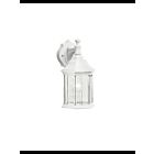 Kichler 9776WH 1-Light White 100W Outdoor Wall Light