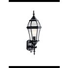 Kichler 9791BK 1-Light Black 100W Outdoor Wall Light