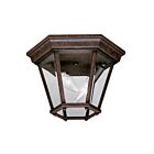 Kichler 9850TZ 2-Lights Tannery Bronze 60W Outdoor Flush Mount