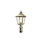 Kichler 9913PB 1-Light Polished Brass 100W Outdoor Post Light