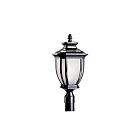 Kichler 9938BK 1-Light Black 150W Outdoor Post Light