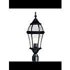 Kichler 9992BK 1-Light Black 100W Outdoor Post Mount