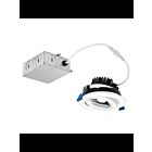 Kichler DLGM04R3090WHT Textured White 12W 4" LED Downlight
