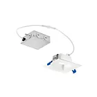 Kichler DLRC04S3090WHT Textured White 11.5W 4" Square Recessed LED Downlight
