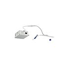 Kichler DLSL04S2790WHT Textured White 9W 4" Square Recessed LED Downlight